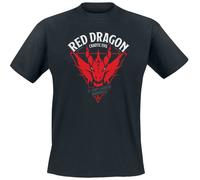 Dungeons and Dragons Red Dragon - Chaotic Evil T-Shirt schwarz in XL