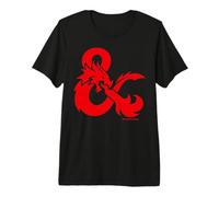 Dungeons and Dragons Red Logo Premium T-Shirt