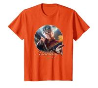 Dungeons & Dragons Darling Astarion Ancunín Vintage Portrait T-Shirt, Kinder, Orange, 92