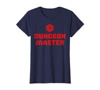 Dungeons & Dragons Dungeon Master Logo T-Shirt, Damen, Marineblau, XL
