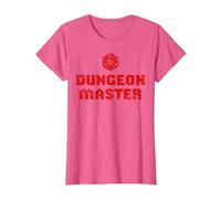 Dungeons & Dragons Dungeon Master Logo T-Shirt, Damen, Rosa Meliert, XS