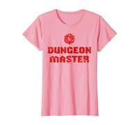 Dungeons & Dragons Dungeon Master Logo T-Shirt, Damen, Rosa, XL