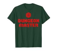 Dungeons & Dragons Dungeon Master Logo T-Shirt, Herren, Waldgrün, XL