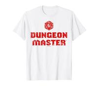 Dungeons & Dragons Dungeon Master Logo T-Shirt, Herren, Weiß, XL