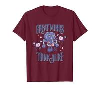 Dungeons & Dragons Great Minds Think Alike Chibi Mind Flayer T-Shirt, Herren, Kastanienbraun, M