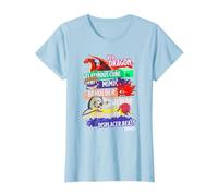 Dungeons & Dragons Retro Neon Monsters Stacked Icons T-Shirt