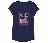 Dungeons & Dragons Seek Magic In Neverwinter Chest Poster T-Shirt, Mädchen, Marineblau, XS