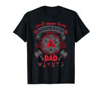 Dungeons & Dragons The Best Dungeon Master Dad Die Logo T-Shirt