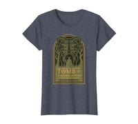 Dungeons & Dragons Tomb of Annihilation Acererak Cover T-Shirt, Damen, Blau Meliert, XS