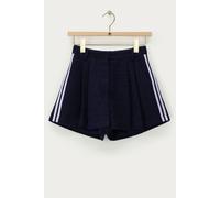 Dunkelblaue Bouclé-Shorts mit Bändern | My Jewellery S Dunkelblau