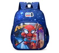 (Dunkelblauer SpiderMan) Lustiger 3D-Hartschalen- und Kuromi-Cartoon-Kinderrucksack für den Vorschulbereich