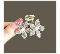 DUnLap Stirnband Damen Koreanische Haarklauen Clips Süße niedliche Perlen Haarspange Blumen Kleine Mode Haarschmuck for Frauen Headwear Stirnband Damen Winter (Size : Crystals)