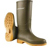 Dunlop - 1624739 - Gruene Stiefel, Groesse 6, Wellingtons Dull Dunlop