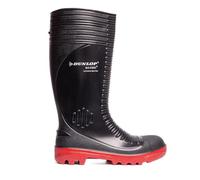 DUNLOP Acifort Herren-Gummistiefel, Schwarz, Schwarz , 40 EU