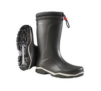 DUNLOP Boots Thermostiefel Blizzard Wintergummistiefel für Damen und Herren (43 EU, schwarz)