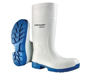 Dunlop - CA611314950 - Weisse Sicherheitsschuhe Klasse S4, Groesse 14, Gummistiefel Purofort® Foodpro Dunlop