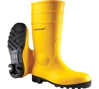 Dunlop® - Gummistiefel Protomastor full safety 142YP, DIN EN ISO 20345 S5, gelb, 48