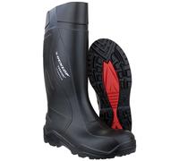 Dunlop Gummistiefel Purofort+ full safety S5 SRC Gr. 47 schwarz