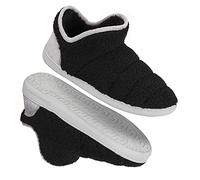 DUNLOP Hausschuhe Herren, Herren Hausschuhe mit Memory Foam und Gummisohle, Hüttenschuhe Herren 41-46 (42 EU, Schwarz, numeric_42)