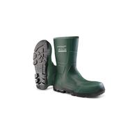 DUNLOP JobGUARD kurz Arbeitsstiefel, Grün, Acifort®, Kälteschutz bis -15 °C, Rutschfeste Sohle, Landwirtschaft (44, EU Schuhgrößensystem, Erwachsene, Numerisch, M, 44)