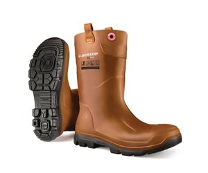 Dunlop - LJ2HR4846 - Rigger-Stiefel, Groesse 46, Vollschutz, Fellfutter Rigpro