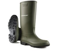 Dunlop Herren wasserdichte Gummistiefel Grün EU 44