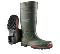 DUNLOP Protective Footwear, A442631, Acifort Heavy Duty Full, Grün Foncé/Rouge, Größe 49 EU