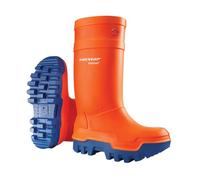 DUNLOP Protective Footwear, C662343, Purofort Thermo+ Full Safety, Orange/Blau