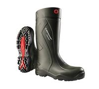 Dunlop Protective Footwear, C762933, Purofort+ Full Safety, Dunkelgrau/Rot/Schwarz, Größe 36 EU