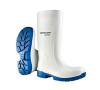 DUNLOP Protective Footwear, CA61131, Purofort FoodPro MultiGrip Safety, Weiß/Blau, Größe 40 EU