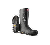 Dunlop Gummistiefel Purofort+ Expander Full Safety mit Vibram Schwarz Größe 45