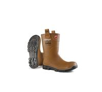 Dunlop S5 Sicherheitsgummistiefel PUROFORT® RigPRO FUR braun | mit Sneaker Passform 39