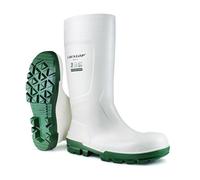 Dunlop Sicherheitsstiefel Work-It Safety White PVC, SR LO LG S4 Größe 43 - (VPE: 1 Paar)