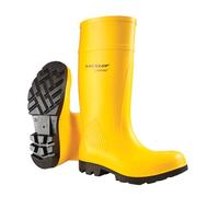 DUNLOP Purofort Professional Full Safety Gummistiefel, Gelb, EU 40