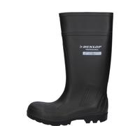 Dunlop Purofort Professional | Grüner S5 Sicherheits-Gummistiefel mit Stahlkappe & Trittschutz 45