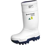 DUNLOP Purofort Thermo+ PU-Stiefel weiß S5 CI SRC, Größe 48