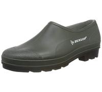 Dunlop Clog B350611 PVC-Gummischuh zweifarbig Dunkelgrün Größe 40