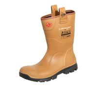 Dunlop Rig Pro Sicherheitsstiefel EN ISO 20345:2011 S5 CI CR, Unisex, braun. Dunlop Rig Pro EN ISO 20345:2011 S5 CI CR