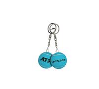 Dunlop Schlüsselanhänger Keyring ATP Tennisball 3,5cm blau - 1 Stück