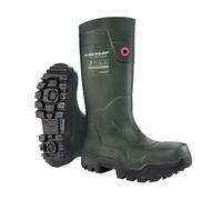 Dunlop FieldPro Stiefel Thermo + Green, CI CR SR F0 LG, S5L, Größe 40 Purofort - (VPE: 1 Paar)