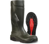 Dunlop® Sicherheits-Gummistiefel Purofort®+ full safety C762933, S5, grün, Größe 44