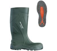 Dunlop Sicherheitsgummistiefel Purofort+ full safety S5 SRC Gr. 42 grün
