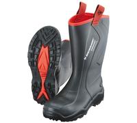 Dunlop Sicherheitsgummistiefel Purofort+ Rugged S5 SRC Gr. 46 schwarz