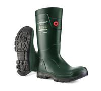 Dunlop® Sicherheitsstiefel Purofort TerraPRO, S5 CI CR SRC, grün, Größe 40 (Gummistiefel)