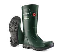 Dunlop® Sicherheitsstiefel Purofort TerraPRO, S5 CI CR SRC, grün, Größe 44 (Gummistiefel)