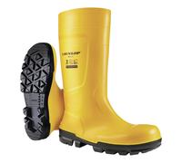 Dunlop Sicherheitsstiefel Work-It FullSafety Yellow PVC SR LO LG S5 Größe 38 - (VPE: 1 Paar)