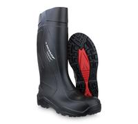 DUNLOP Stiefel Dunlop Purofort S5 CI SRC, schwarz Gr.45 Arbeitsstiefel
