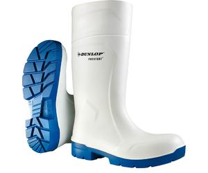 Dunlop Stiefel | FoodPro Purofort | Multigrip safety | weiß | mit Stahlkappe | rutschhemmend