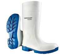 DUNLOP Stiefel FoodPRO Purofort MultiGrip, weiß/blau