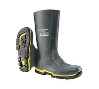 Dunlop Stiefel Acifort MetGuard S5 dunkelgrau nach EN ISO 20345:2022 S5 M AN SR FO (weiß, EU Schuhgrößensystem, Erwachsene, Numerisch, M, 45)